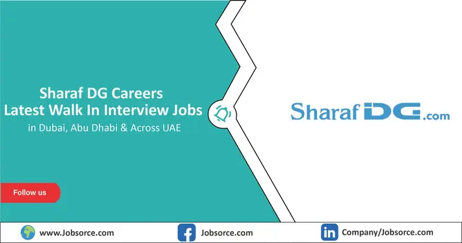 Sharaf DG Careers